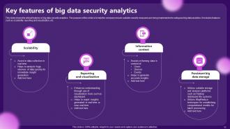 Big Data Security Analytics Powerpoint Ppt Template Bundles Multipurpose Image