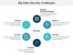 Big data security challenges ppt powerpoint presentation slides inspiration cpb
