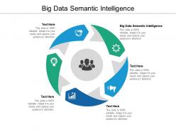 Big data semantic intelligence ppt powerpoint presentation infographic template portfolio cpb