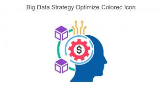 Big Data Strategy Optimize Colored Icon In Powerpoint Pptx Png And Editable Eps Format