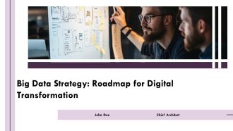 Big Data Strategy Roadmap For Digital Transformation PPT Guidelines AT
