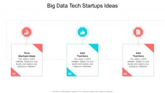 Big Data Tech Startups Ideas In Powerpoint And Google Slides Cpb