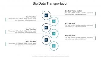 Big Data Transportation In Powerpoint And Google Slides Cpb