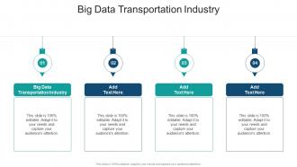 Big Data Transportation Industry In Powerpoint And Google Slides Cpb