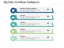 Big data vs artificial intelligence ppt powerpoint presentation layouts slides cpb