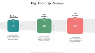 Big Drop Ship Reviews In Powerpoint And Google Slides Cpb