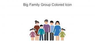 Big Family Group Colored Icon In Powerpoint Pptx Png And Editable Eps Format
