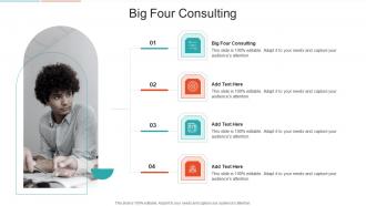 Big Four Consulting In Powerpoint And Google Slides Cpb