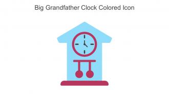 Big Grandfather Clock Colored Icon In Powerpoint Pptx Png And Editable Eps Format