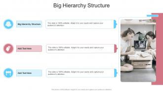 Big Hierarchy Structure In Powerpoint And Google Slides Cpb