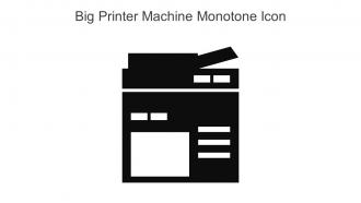 Big Printer Machine Monotone Icon In Powerpoint Pptx Png And Editable Eps Format