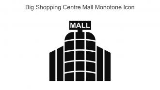 Big Shopping Centre Mall Monotone Icon In Powerpoint Pptx Png And Editable Eps Format