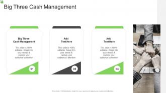 Big Three Cash Management In Powerpoint And Google Slides Cpb