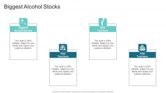 Biggest Alcohol Stocks In Powerpoint And Google Slides Cpb