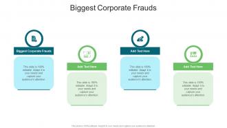 Biggest Corporate Frauds In Powerpoint And Google Slides Cpb