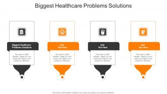 Biggest Healthcare Problems Solutions In Powerpoint And Google Slides Cpb