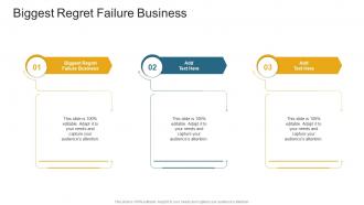 Biggest Regret Failure Business In Powerpoint And Google Slides Cpb