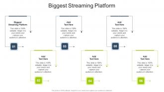 Biggest Streaming Platform In Powerpoint And Google Slides Cpb