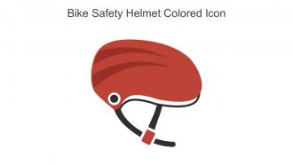 Bike Safety Helmet Colored Icon In Powerpoint Pptx Png And Editable Eps Format