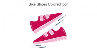 Bike Shoes Colored Icon In Powerpoint Pptx Png And Editable Eps Format