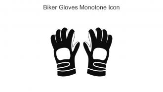 Biker Gloves Monotone Icon In Powerpoint Pptx Png And Editable Eps Format