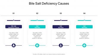 Bile Salt Deficiency Causes In Powerpoint And Google Slides Cpb