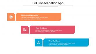Bill Consolidation App Ppt Powerpoint Presentation Gallery Inspiration Cpb