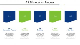 Bill Discounting Process Ppt Powerpoint Presentation Slides File Formats Cpb