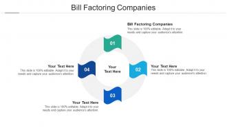 Bill factoring companies ppt powerpoint presentation ideas graphics template cpb