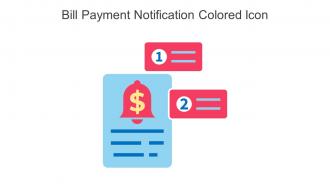 Bill Payment Notification Colored Icon In Powerpoint Pptx Png And Editable Eps Format