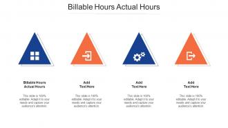 Billable Hours Actual Hours Ppt Powerpoint Presentation Summary Template Cpb