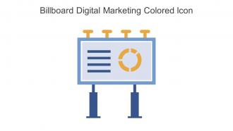 Billboard Digital Marketing Colored Icon In Powerpoint Pptx Png And Editable Eps Format