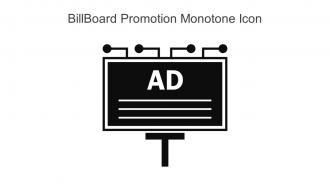 Billboard Promotion Monotone Icon In Powerpoint Pptx Png And Editable Eps Format