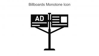 Billboards Monotone Icon In Powerpoint Pptx Png And Editable Eps Format
