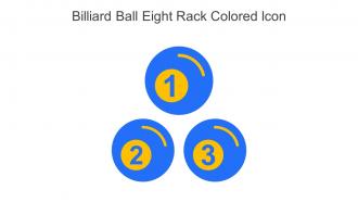 Billiard Ball Eight Rack Colored Icon In Powerpoint Pptx Png And Editable Eps Format