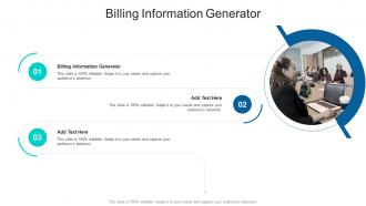 Billing Information Generator In Powerpoint And Google Slides Cpb