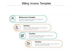 Billing invoice template ppt powerpoint presentation icon deck cpb