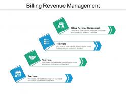 Billing revenue management ppt powerpoint presentation professional portfolio cpb