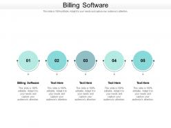 Billing software ppt powerpoint presentation infographic template backgrounds cpb