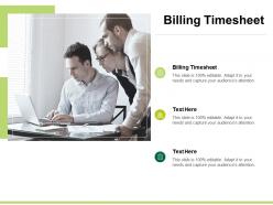 Billing timesheet ppt powerpoint presentation portfolio show cpb
