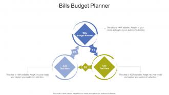 Bills Budget Planner In Powerpoint And Google Slides Cpb