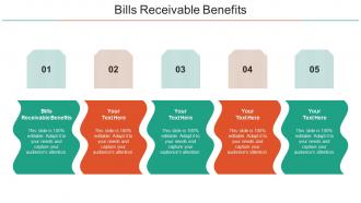Bills Receivable Benefits Ppt Powerpoint Presentation Gallery Good Cpb