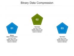 Binary data compression ppt powerpoint presentation pictures themes cpb