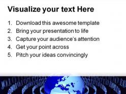 Binary global powerpoint templates and powerpoint backgrounds 0511