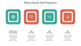 Binary Search Tree Properties Ppt Powerpoint Presentation Summary Design Ideas Cpb