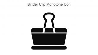 Binder Clip Monotone Icon In Powerpoint Pptx Png And Editable Eps Format