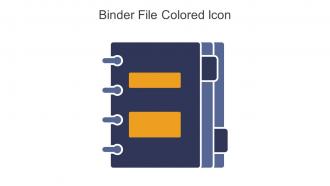 Binder File Colored Icon In Powerpoint Pptx Png And Editable Eps Format