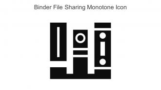 Binder File Sharing Monotone Icon In Powerpoint Pptx Png And Editable Eps Format