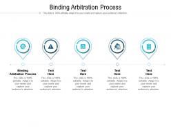 Binding arbitration process ppt powerpoint presentation outline introduction cpb