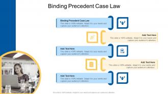 Binding Precedent Case Law In Powerpoint And Google Slides Cpb